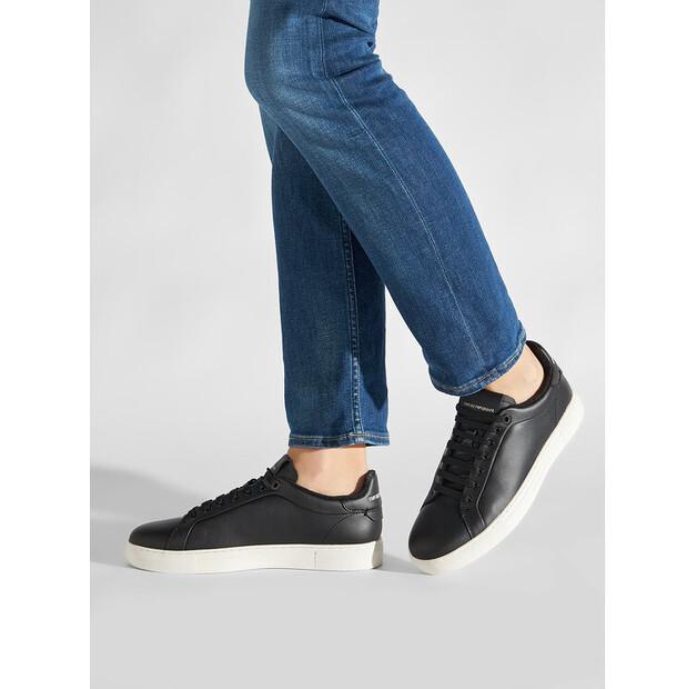 Мужские кроссовки Emporio Armani X4x598 xf662 00002 черный