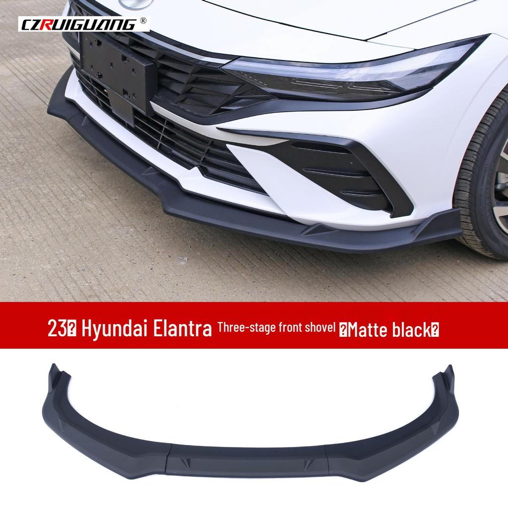23-Model Hyundai Elantra Custom Body Kit: Front Splitter, Lip, Side Skirts, Louvers, Rear Spoiler, and Corner Protectors