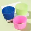 Non-Slip Durable Insulation Cup Cover Silicone Cup Sleeve Water Cup Coasters Bottle Sleeves