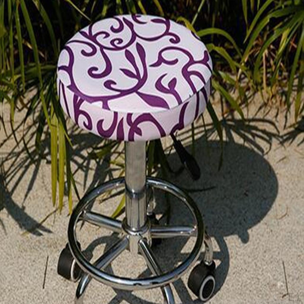 1 Swivel Bar Stool Cover Elastic Skirt Sleeve For Seat Decor