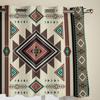 Brown Bohemian Geometric Window Curtains for Living Room Luxury Bedroom Curtain Kitchen Blinds Drapes Curtains