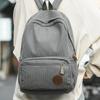 Schoolbag Lazy wind schoolbag female Korean version washed canvas high school college student junior high school student Japanese large capacity ins 