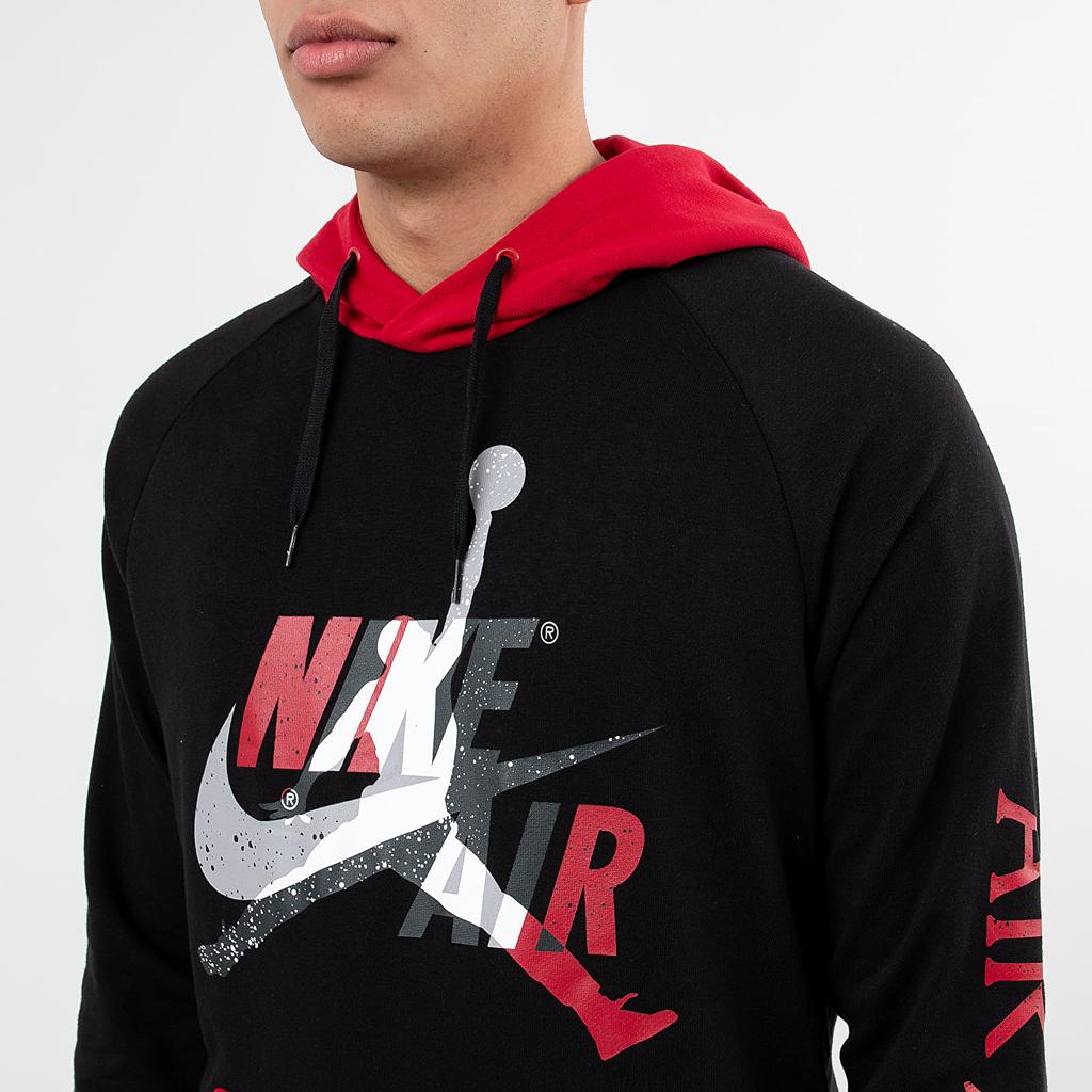 Nike Bluza z kapturem z długim rękawem Męskie bluzy Czarny CK2852-010