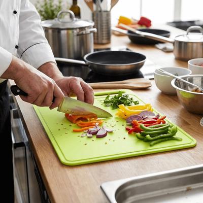 Non-Slip Silicone Cutting Board Hanging Chopping Block Multi-Purpose Cutting Block Mat  Baby Food