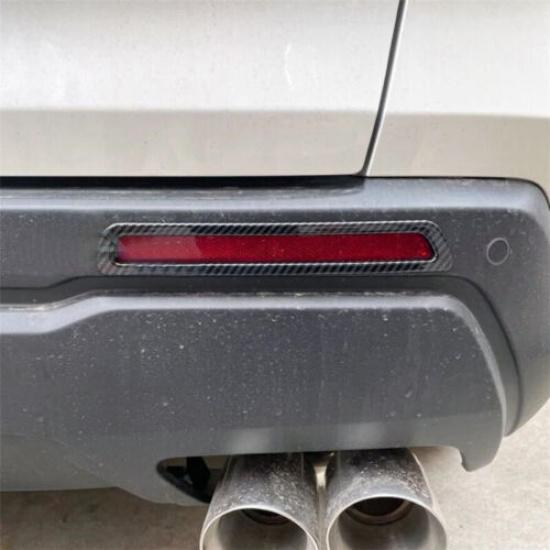 Carbon Fiber Rear Fog Lamp Bumper Light Cover Trim For Honda CR-V CRV 2023 2024