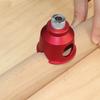 Aluminum Zinc Zinc Alloy Woodworking Drill Locator 90 Degree Pocket Hole Jig  Woodworking Tools