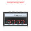 MH400 Ultra Low-Noise 4-Channel Line Mixer Mini Audio Mixer with 1/4-inch TS Inputs & Output Volume