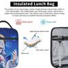Kamisato Ayaka Thermal Insulated Lunch Bag for School Genshin Impact Portable Bag for Lunch Cooler Thermal Food Box