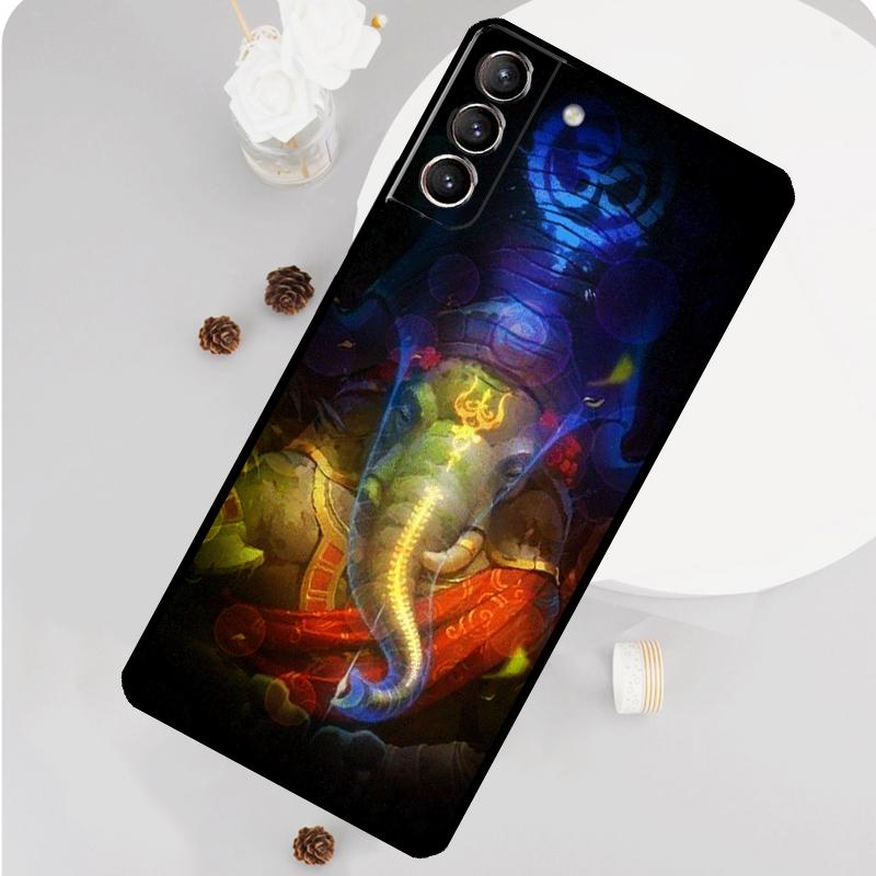 Ganesh Elephant God Phone Case For Samsung Galaxy S26 S25 S24 S20 S21 S22 S23 Ultra S10 Plus S25 FE Funda Cover
