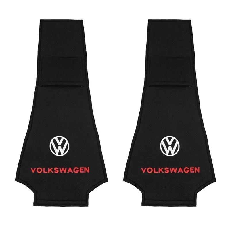 2025 Hot Cotton Car Headrest Cover Protector Pad for Volkswagen Polo Passat Golf Jetta Tiguan Touran TAYRON Santana Scirocco Acc