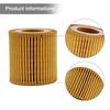 Engine Oil Filter Yellow Direct Fit Easy Installation