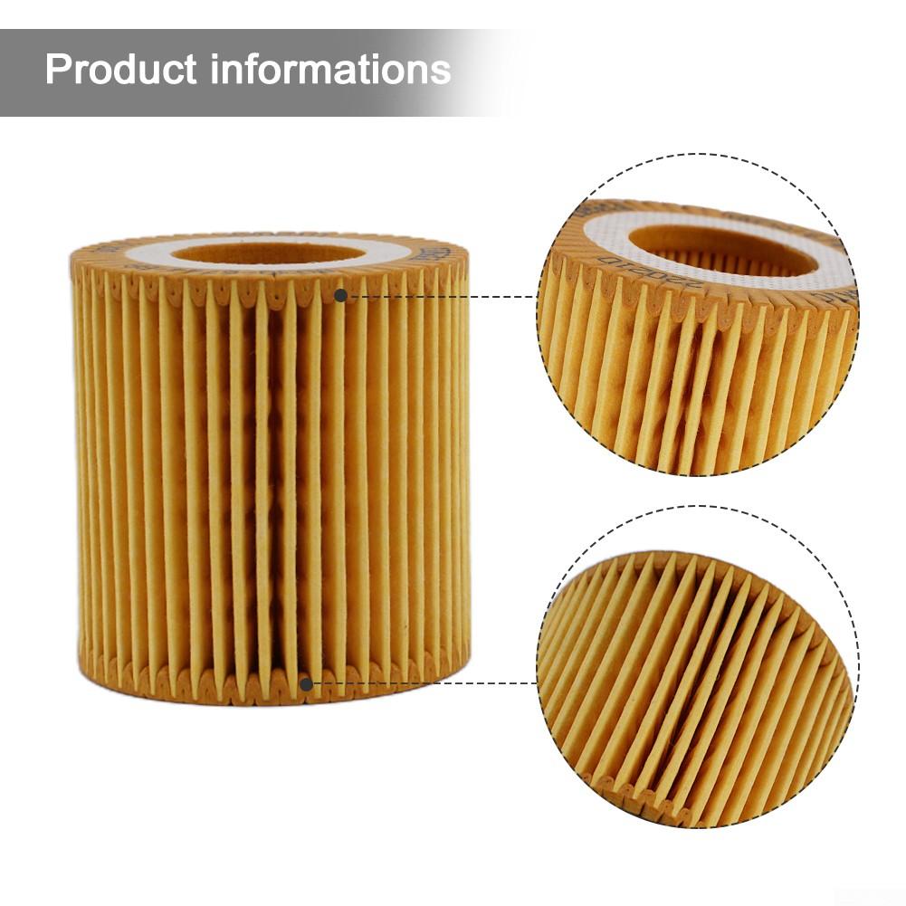 Engine Oil Filter Yellow Direct Fit Easy Installation