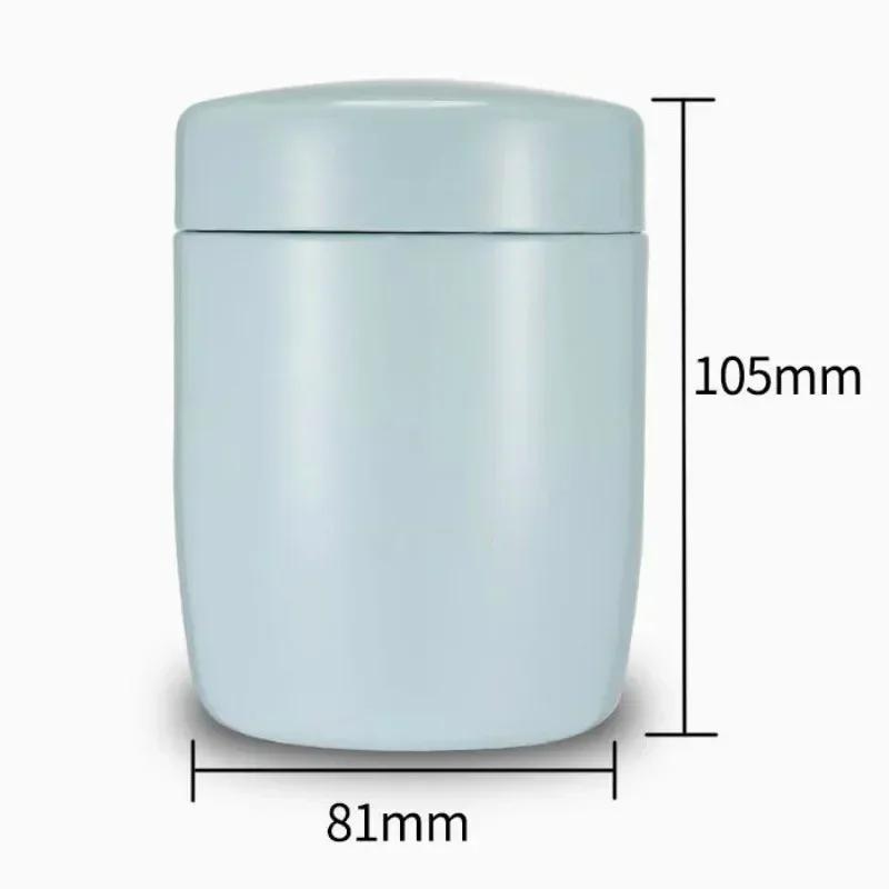 250ML Portable Insulated Lunch Box Bucket Lunch Boxs Stainless Steel Small Capacity Food Soup Container Vacuum Insulateds Cup