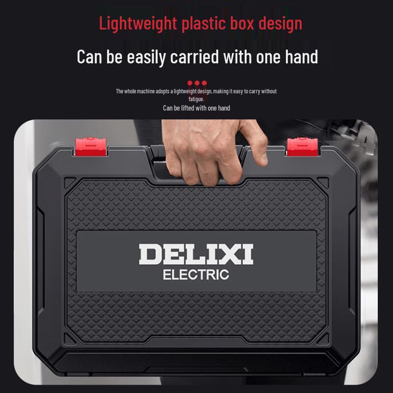 Delixi 16.8V Cordless Electric Drill & Tool Kit CN plug (adapter included)