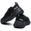 Fila Fashion Sneakers Stream Outdoor Comfortable Fabric Synthetic Leather TPU Low Top Casual Running Shoes Men Sneakers Black F12M144134FBK