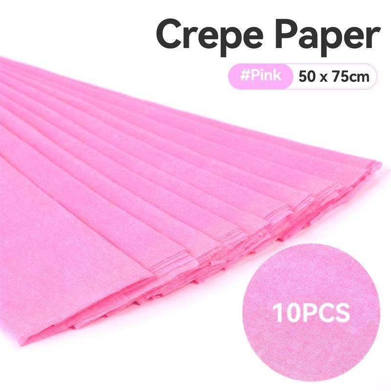 

10pcs/bag 50x75cm Tissue Paper Flower Wrapping Paper Gift Packaging Craft Paper Roll Wine Shirt Shoes Clothing Wrapping Packing
