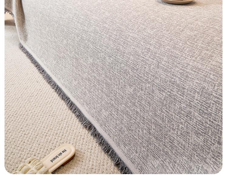 2025 Nowoczesny Pokrowiec na Sofę w Stylu Japońskim: Imitacja bawełny i lnu odporna na zarysowania