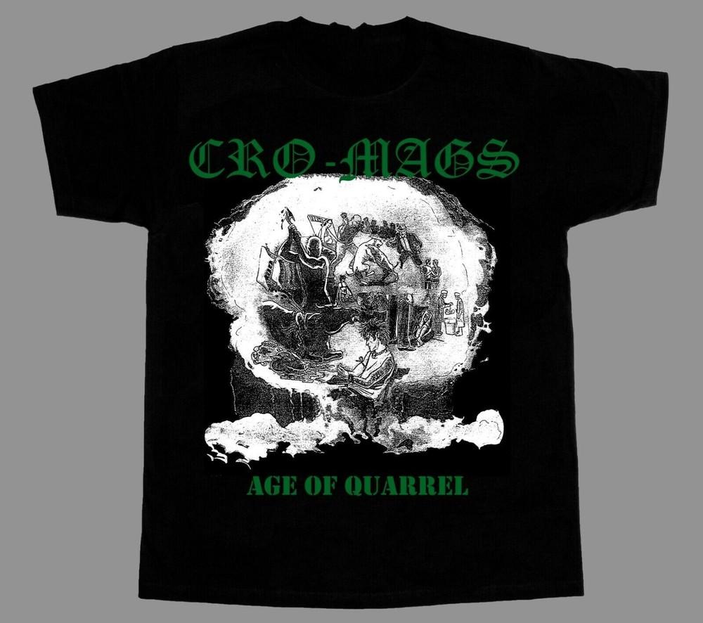 

CROMAGS ВОЗРАСТ ССОРЫ Унисекс Все размеры Футболка Подарок для фанатов FN244 Унисекс Футболка S