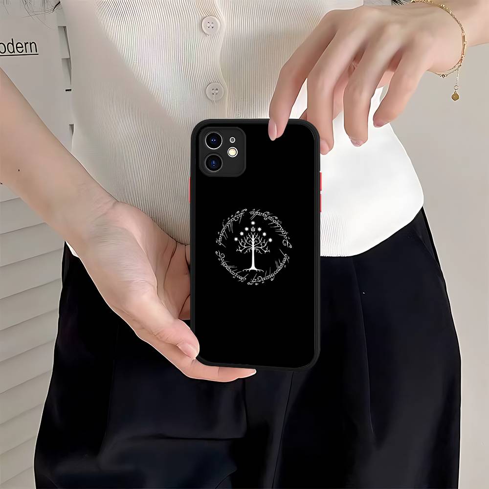 The Lord Of The R-Rings Phone Case For IPhone 16e 16 15 14 13 12 11 Pro Max X XS MAX Plus Spuerstar Matte Cover