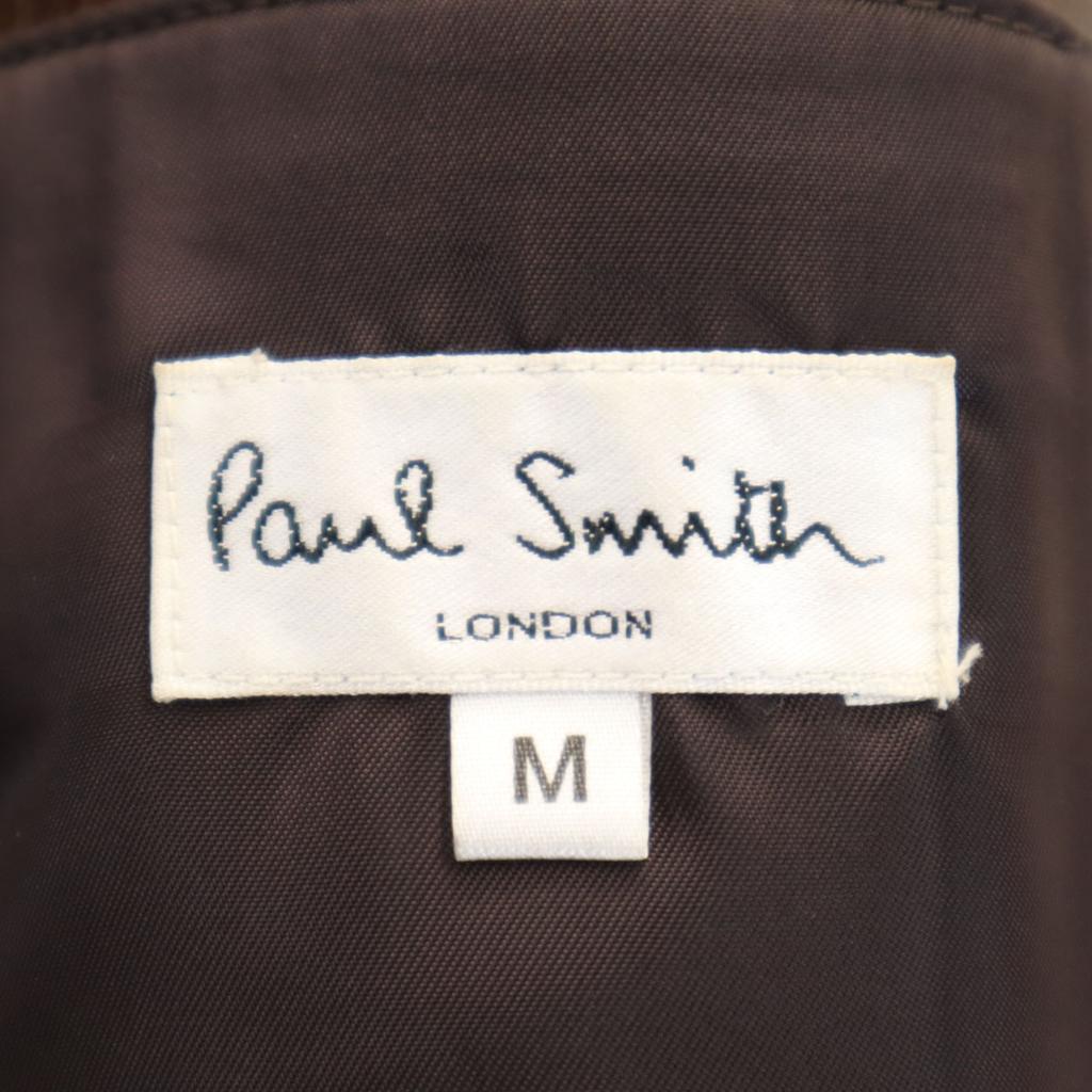 Paul Smith LONDON Horse leather Double riders jacket M Brown Men's Used