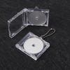 Mini CD Case Keychain for DIY Backpack Decor  Blank Album Shape 1PC Retro Music Album Pendant  Bag Hanging Accessory Creative
