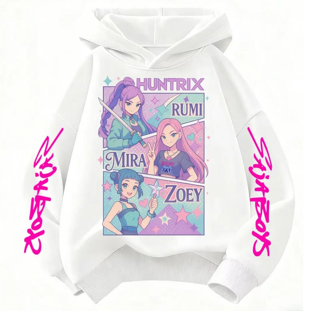 KPop Devil Hunter Hoodie Children's Clothing Princess Girls' Clothing Fashion Boys' Clothing Spring and Autumn Sports Shirt Children's Top