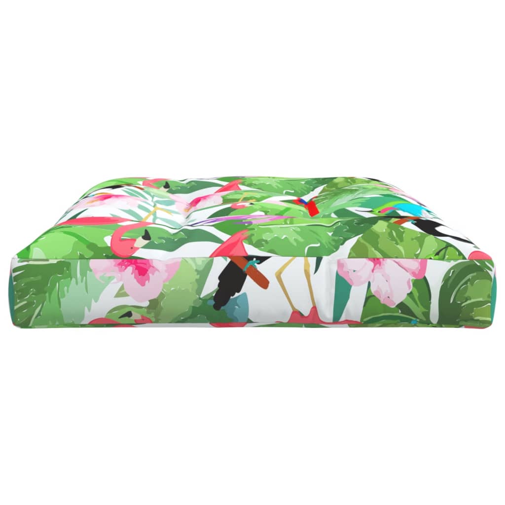 Multi Colored Pallet Cushion 120 X 80 X 12 Cm Fabric
