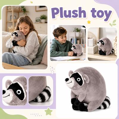 Plush Stuffed Animal Toy for Kids, Cute Soft Plush Doll for Boys Girls, Birthday Gift