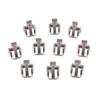 10Pcs Replaceable RJ45 Plug Protective Cover Buckle ABS Network Cable Crystal Head Connector Clip RJ45 Cable Repair Parts