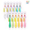 [The Twelve] Step 3 Kids Toothbrush Vivid 12P Children's Fine Bristles
