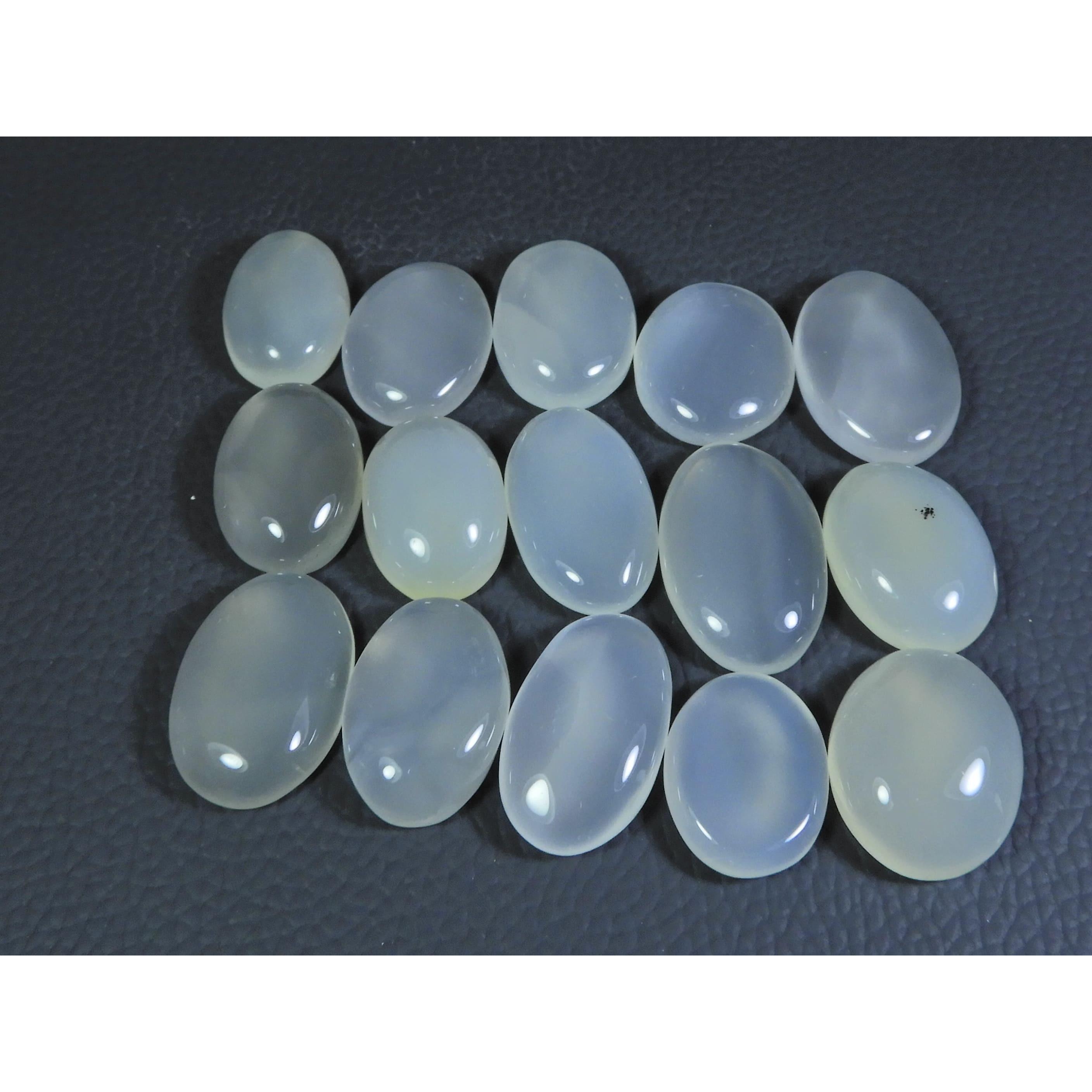 

200Cts. Natural Onyx Agate Ring Size Oval Cabochon Loose Gemstone 15Pcs Lot A-631