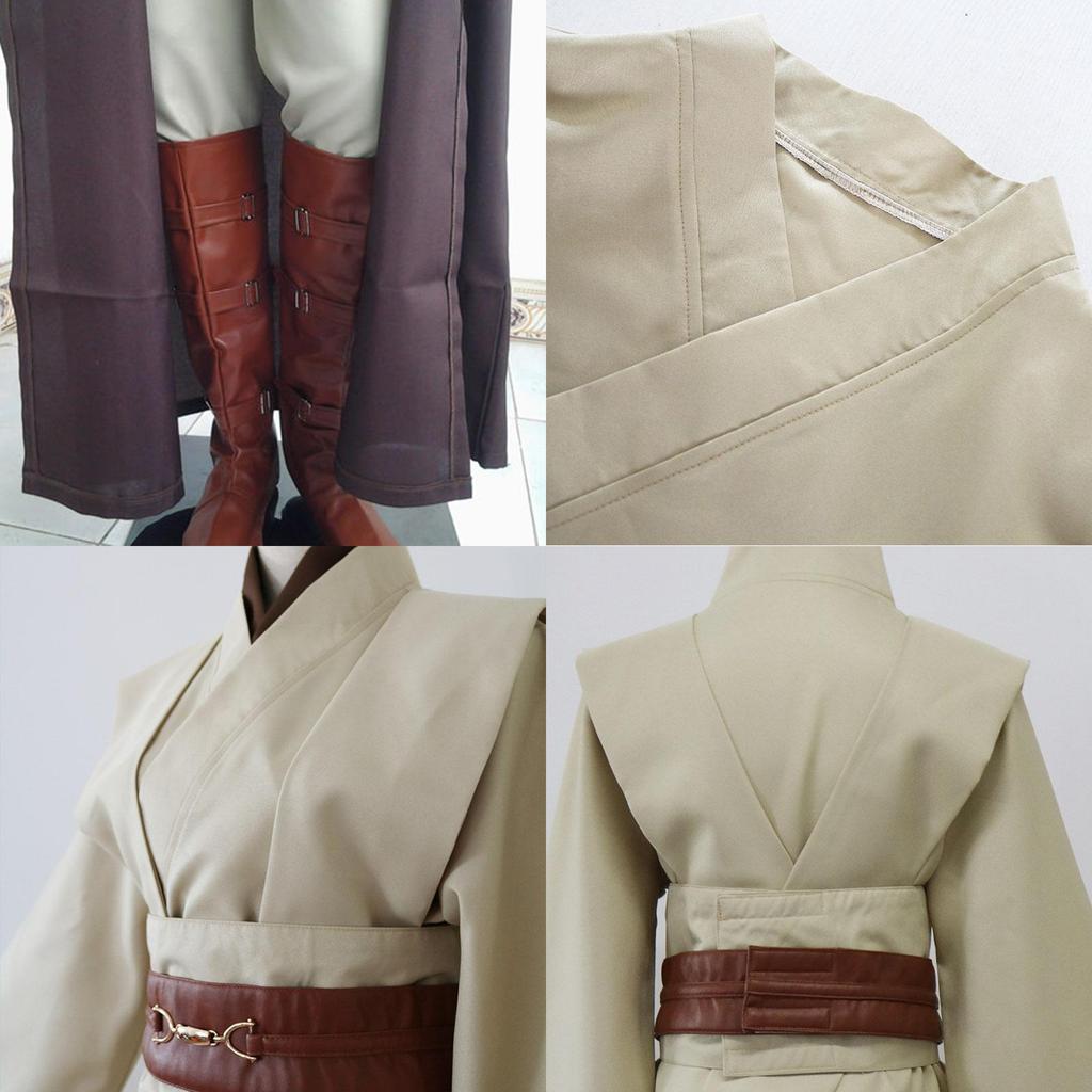Star Wars Obi-wan Kenobi Jedi-Ritter Kostüm für Erwachsene mit exquisiter Verarbeitung