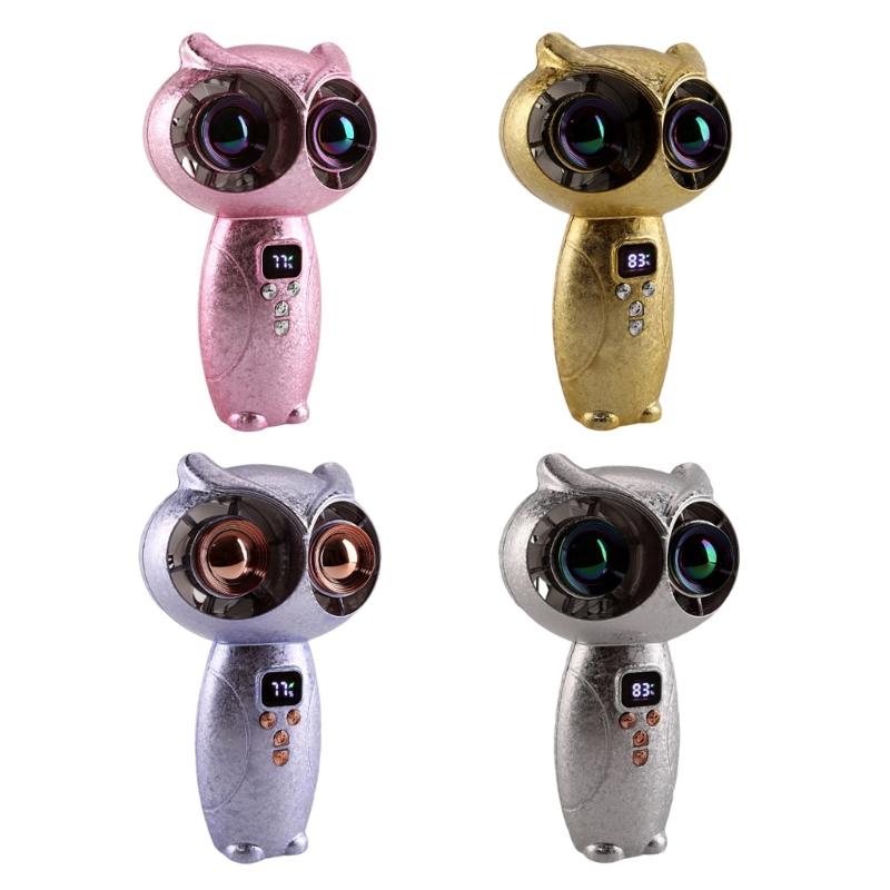 Portable Handheld Fan 100 Speed Cooling Fan Rechargeable Multifunction Travel Gift Cooling For Outdoor Travel Office Use