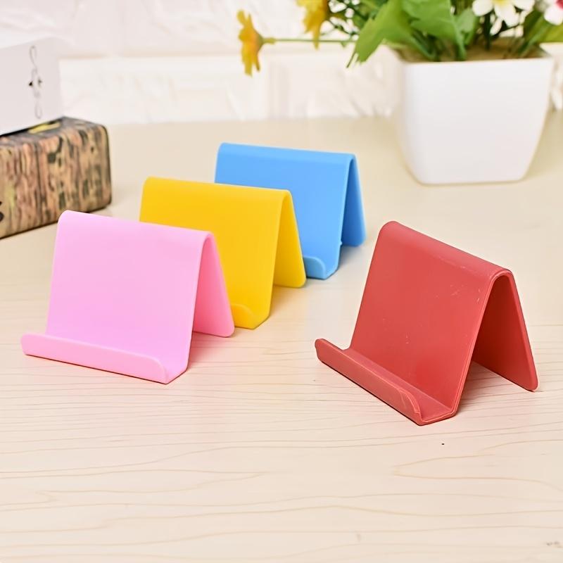 3pcs Random Color Desktop Phone Stand, Creative Phone Stand Bedhead Desktop Watching Movies and TV Tablet Stand Phone Stand