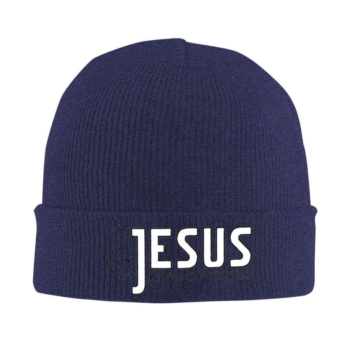 

Jesus Christ Yeshua Warm Knitted Cap Fashion Bonnet Hat Autumn Winter Outdoor Beanies Hats for Men Women Adult One Size