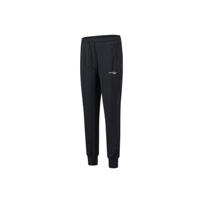 Soft And Comfortable Versatile Letter Knit Sports Pants Unisex Pants SA1250KP91T-BK001