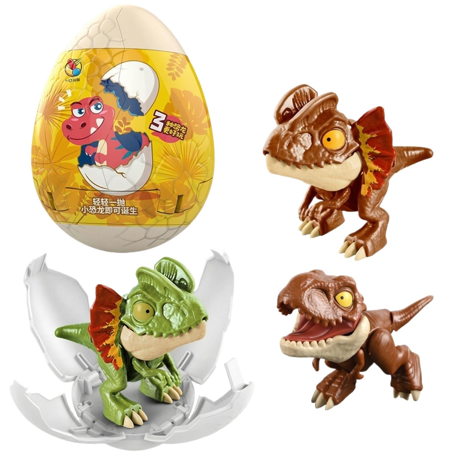 

Crackable, Deformable Dinosaur Egg One Size жовтий