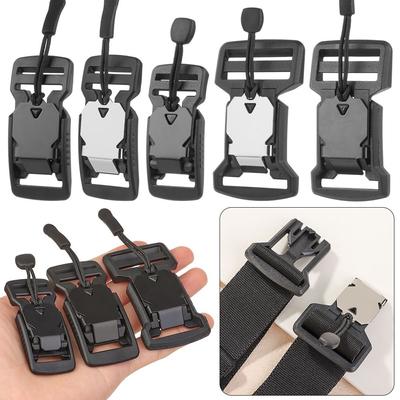 Black Magnetic Buckles 20/25/32/38mm Molle Backpack Parts New Quick Release Buckle  for Men
