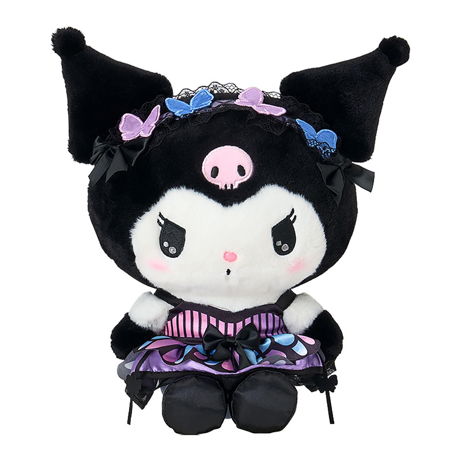 

Sanrio Kuromi Butterfly Plush Toy 3 and 072265 (Ages Up) чёрный