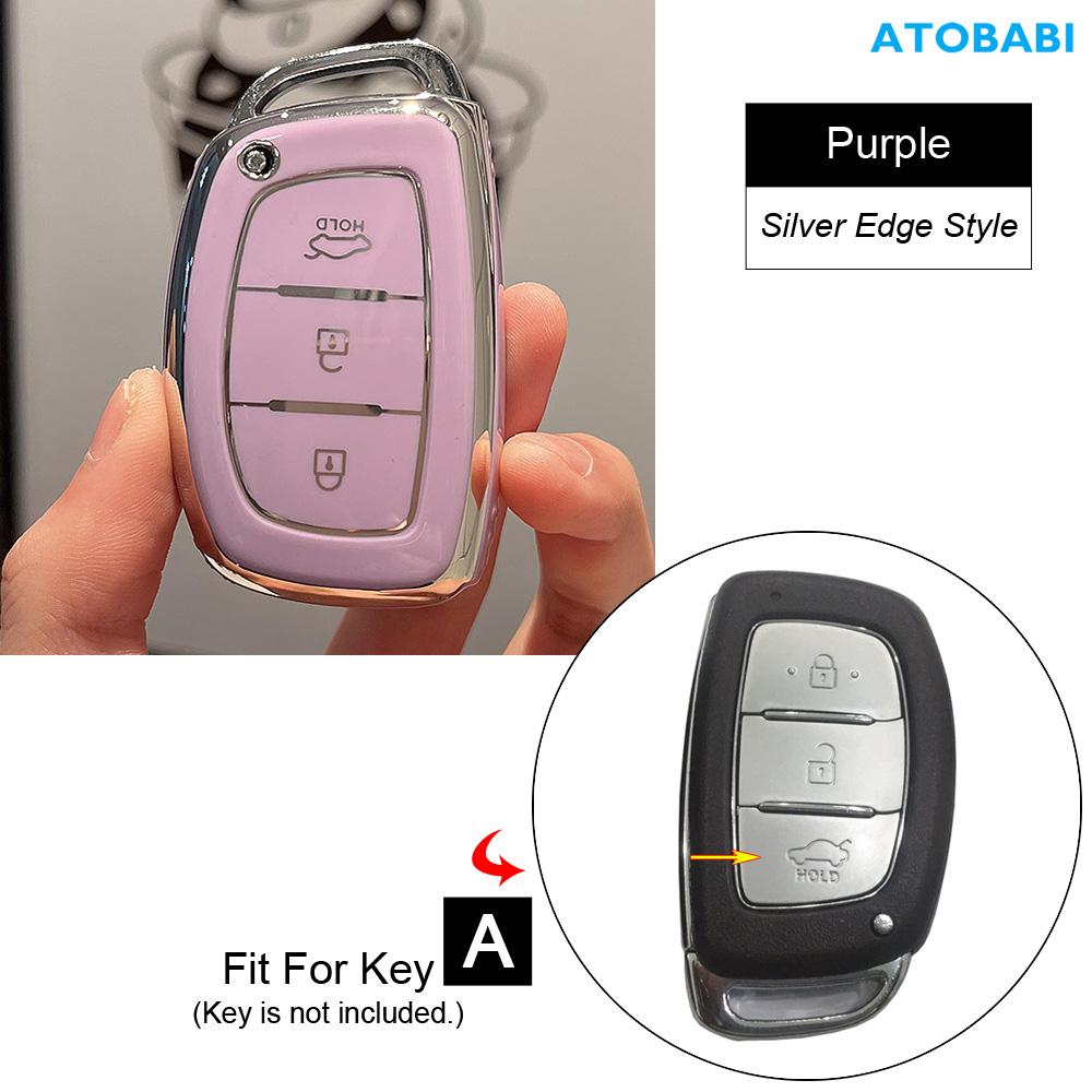 Tpu Car Key Cover Skin For Hyundai Tucson Elantra Creta Sonata Ioniq Creata Ix35 I20 Remote Fob Shell Case Auto Accessories