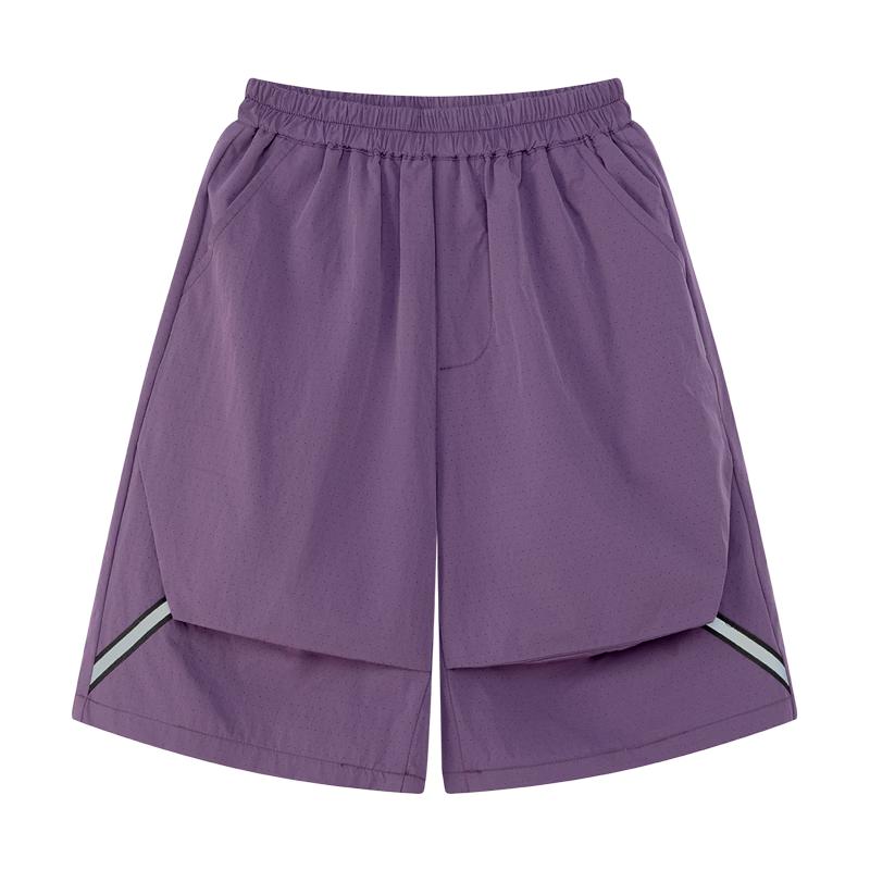 Boy s Mesh Quick-Dry Reflective Athletic Shorts 150