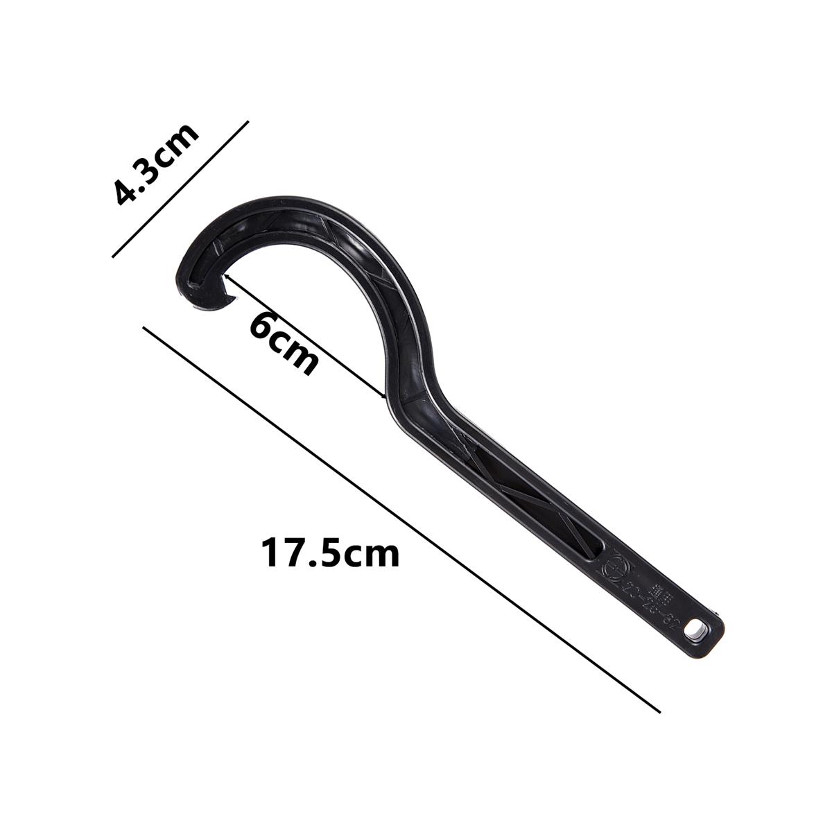 

2Pcs PE Pipe Fast Connection Fitting C-type Wrench 20/25/32/40/50mm PVC Tube Valve Lock Nut Wrench Irrigation Tubing Repair Tool