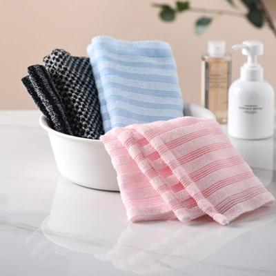 Exfoliating Washcloth Back Scrubber For Shower Foam Bath Towel Long Towel For Men Women