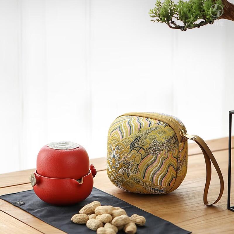 WanqianTang Ceramic Travel Tea Set