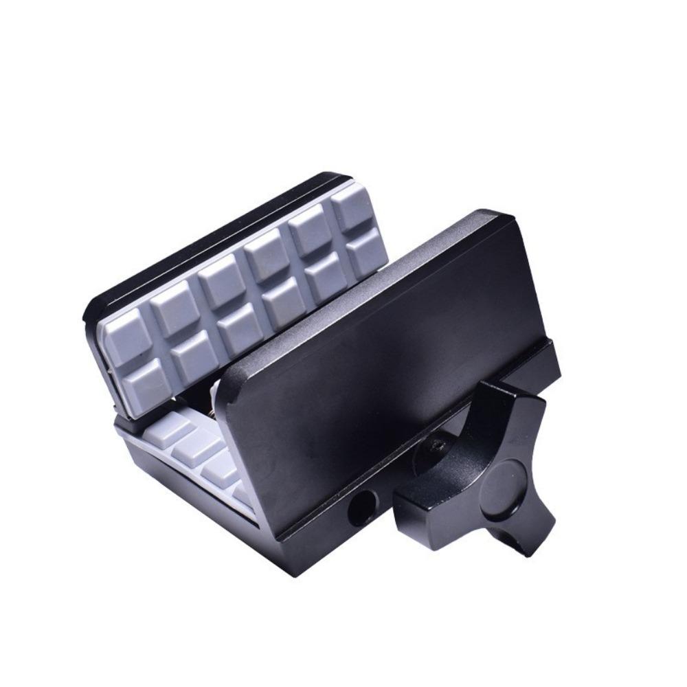 Durable Aluminum Zinc Zinc Alloy Telescopic Shockproof Clamp Shock Absorption Aluminum Zinc Zinc Alloy Clamp  Fixture серый