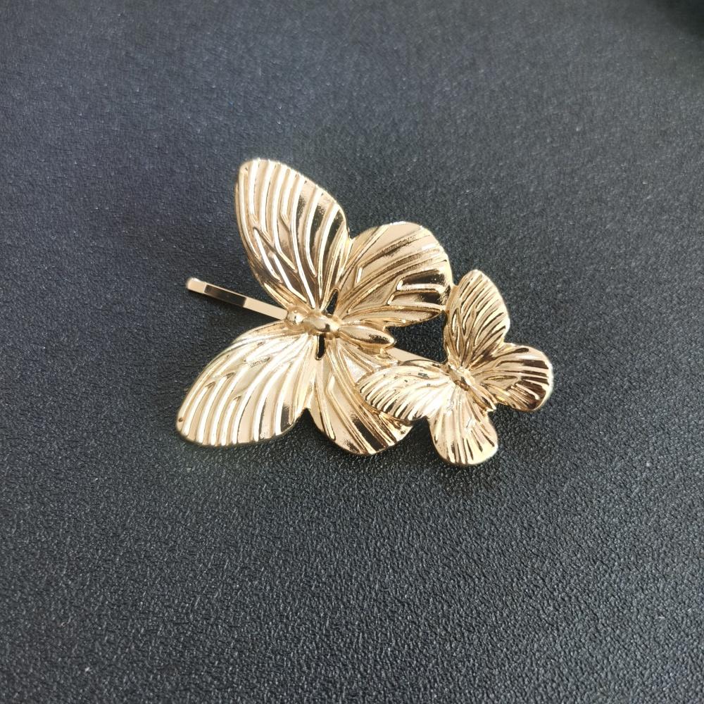 Metal Butterfly Hair Clip Pins Girls Hairpin Barrette Vintage Hairpins Women Accessories Jewelry Gifts