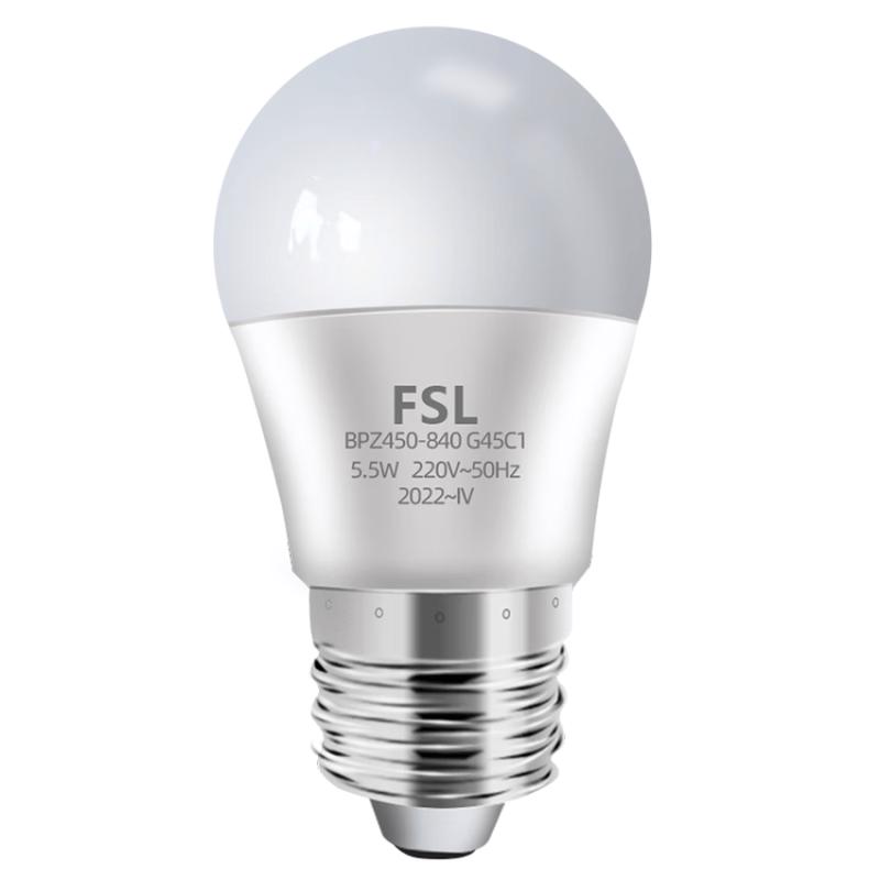 FSL E27 LED Energy Efficient Cool White Light Bulb