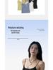 2026 Summer Korean Style Lace Trim Spaghetti Strap Slim Fit Knit Vest