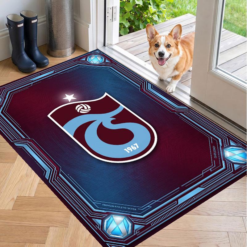 Weicher Bodenteppich Trabzonspor FC Muster Teppich Teppichboden Dekomatte Für Wohnzimmer Heimdekoration