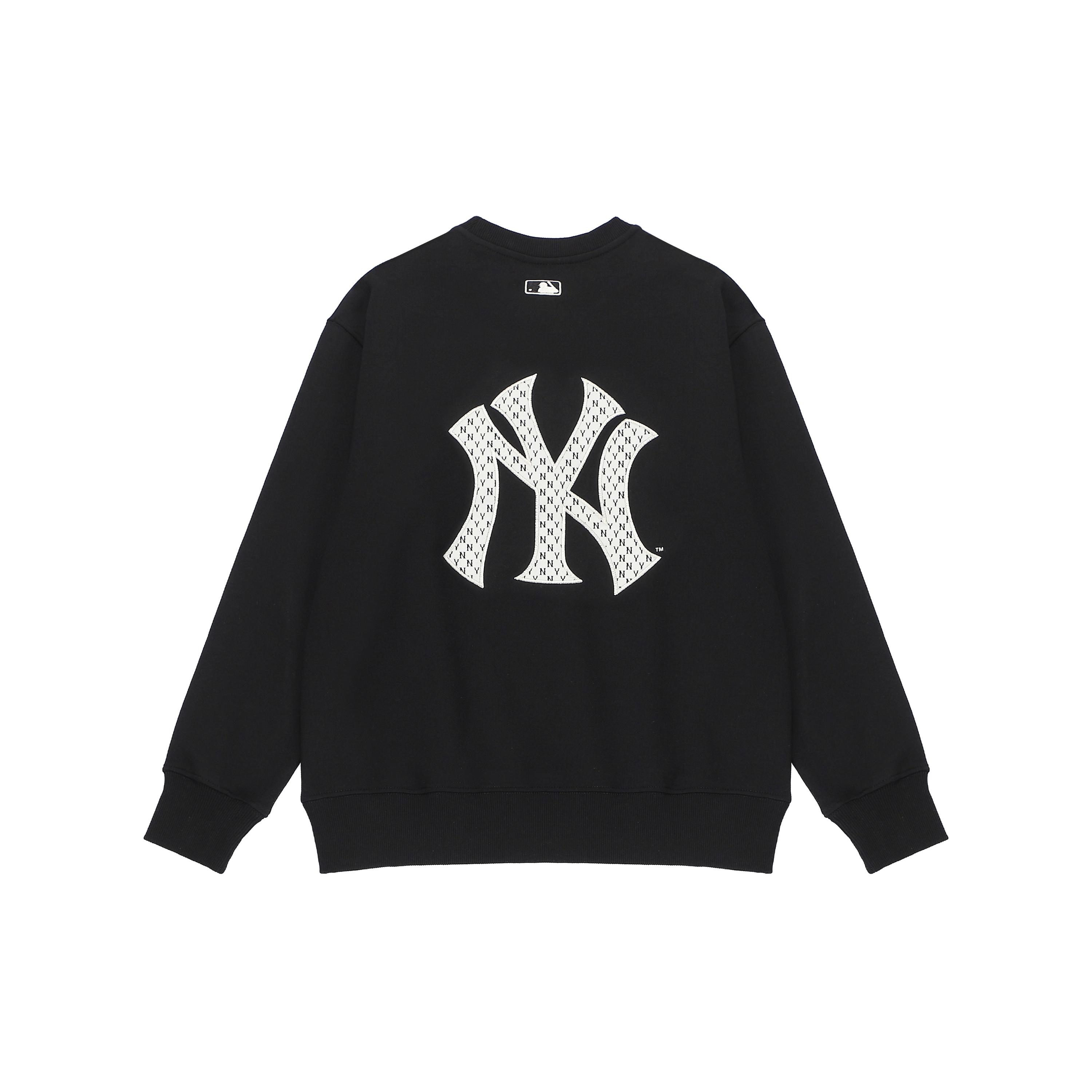 

New MLB Sweatshirts Unisex Black 3AMTM0124-50BKS S